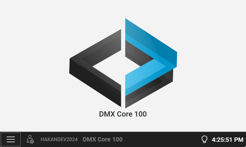 Home screen — light theme